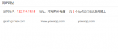 为什么我的网站IP被绑定了其他网站，一开始只有这一个站的，数据下滑跟他有