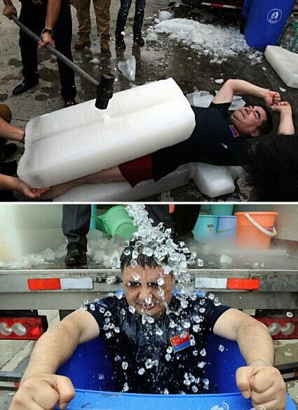 陈光标冰桶挑战 站长图卦 陈光标 冰桶挑战