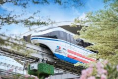 比亚迪：全球首条跨海云轨正式下线!