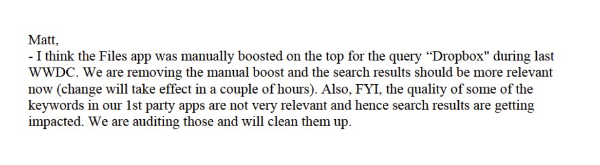 苹果官方解释,为何自家的文件应用在 App Store 中排名更靠前