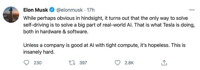 特斯拉 AI Day 最全预测:马斯克说我们其实是一家 AI 公司