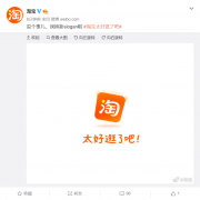 淘宝换新 slogan：太好逛了吧