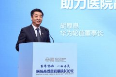 胡厚崑：华为要做医疗数字化转型的同路人!