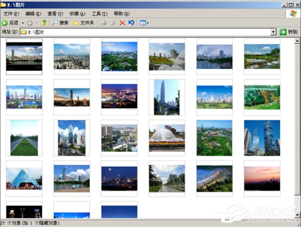 WinXP缩略图不显示文件名怎么办?