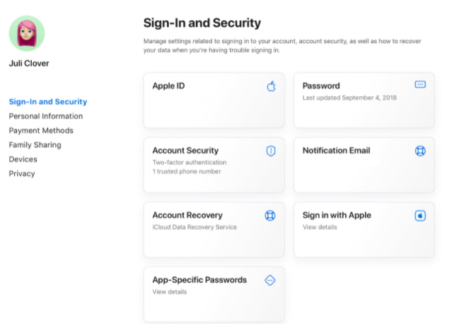 苹果推出重新设计的 Apple ID 网站:更简洁、实用