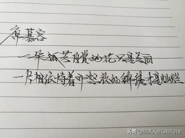 席慕容经典语录精选（席慕容的经典句子唯美）