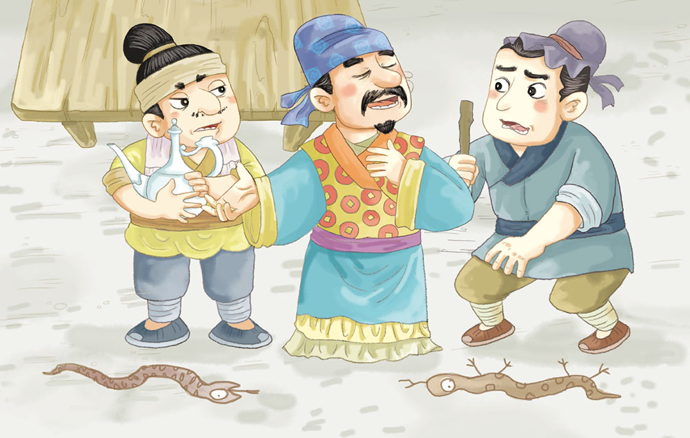 画蛇添足的成语故事（画蛇添足成语故事原文）