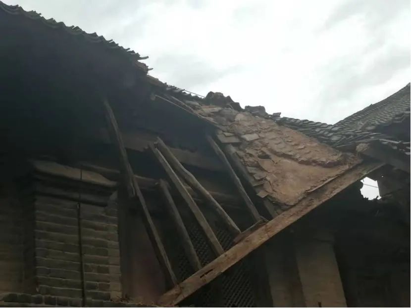 暴雨后的山西古建(城墙抢险修缮程序已对接启动)