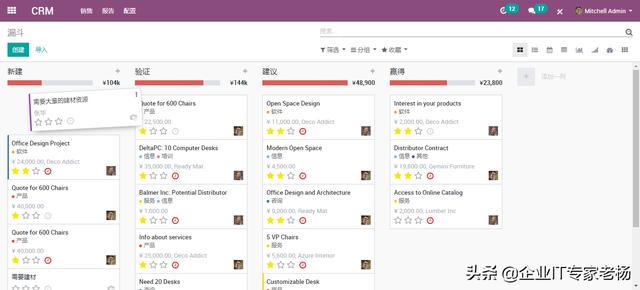 如何通过免费开源的ERP Odoo打造企业全员营销整体解决方案
