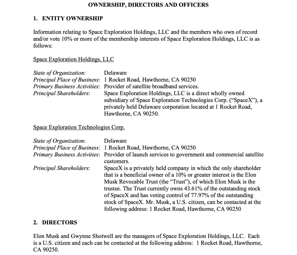 马斯克持有的 SpaceX 股票数已降低至 43.61%,但仍有绝对控制权